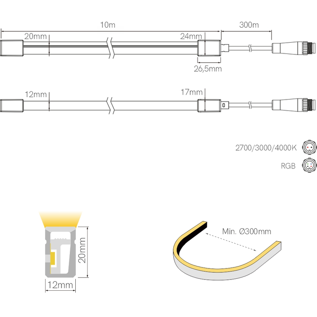 striscia-led-neon-fine-74-10w-slash-m-2700k-24v-10mt-beneito-faure-smd2216-ip67