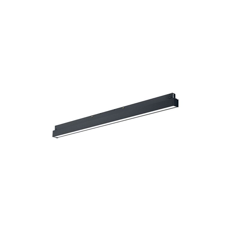 reglette da binario 24w 4000k nero ip20 gealuce