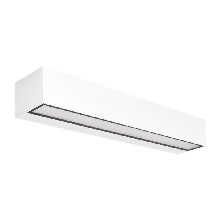 applique led 2x18w cct gealuce rettangolare bianco grande ip65