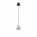 lampadario bora suspension 8.5w luce calda 3000k beneito faure cromo incasso