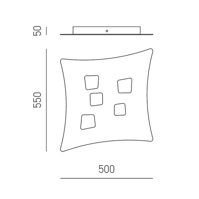plafoniera-isotta-gx53-gealuce-medio-bianco