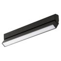 reglette orientabile da binario 48v 12w 3000k nero gealuce