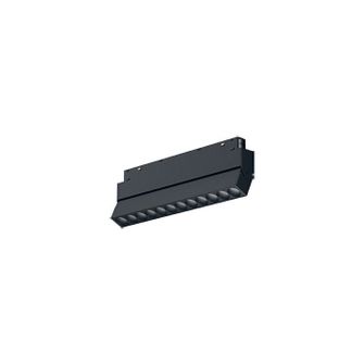 Reglette regolabile da binario 12W 3000K nero GEALUCE
