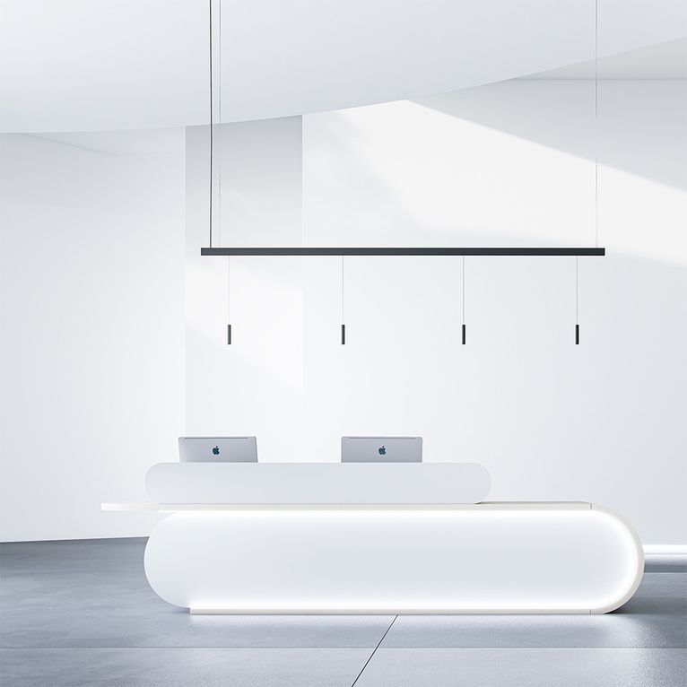 sospensione led per binario magnetico 4.5w 48v 3000k nero ip20 alp-s beneito faure 4794