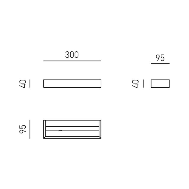 applique-led-10w-3000k-gealuce-ip20-bianco-gap