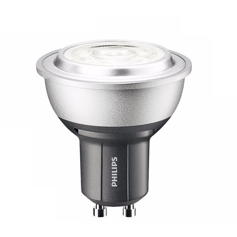 lampadina led gu10 5.5w luce calda 930 philips master ledspot mv 36°