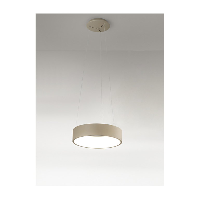 lampadario band diodi 25w luce calda 3200k affralux sabbia piccolo