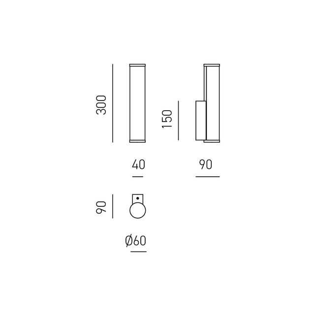 applique-polar-7w-luce-calda-3000k-gealuce-cromo-piccolo-ip44
