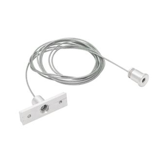 Kit sospensione 1 cavo per binario 48V GBIN40. Colore bianco Gealuce 