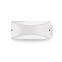 applique lien 10w luce naturale 4000k gealed bianco ip54