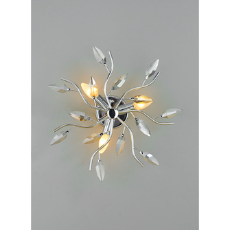 Plafoniera CRYSTALLIVS 3 x E14 AFFRALUX cromo/neutro piccolo