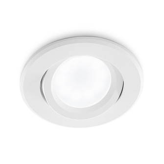 Faretto ORIM GU10 GEALED tondo bianco ad incasso orientabile