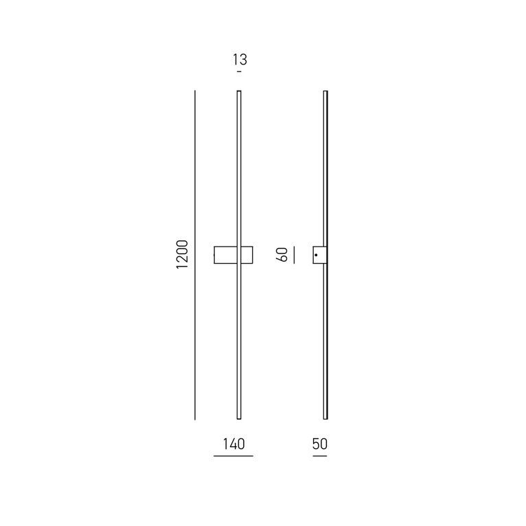 applique led 25w 3000k gealuce ip20 oro cynara a/g