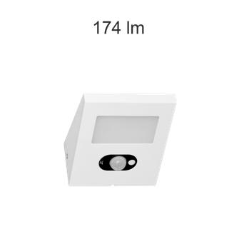 Lampada energia solare IRIS 2.5W luce naturale 840 Beneito Faure bianco IP54 IK08