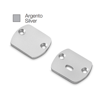 Accessorio tappo BAKU piccolo per profilo LED GEALED argento 2pz