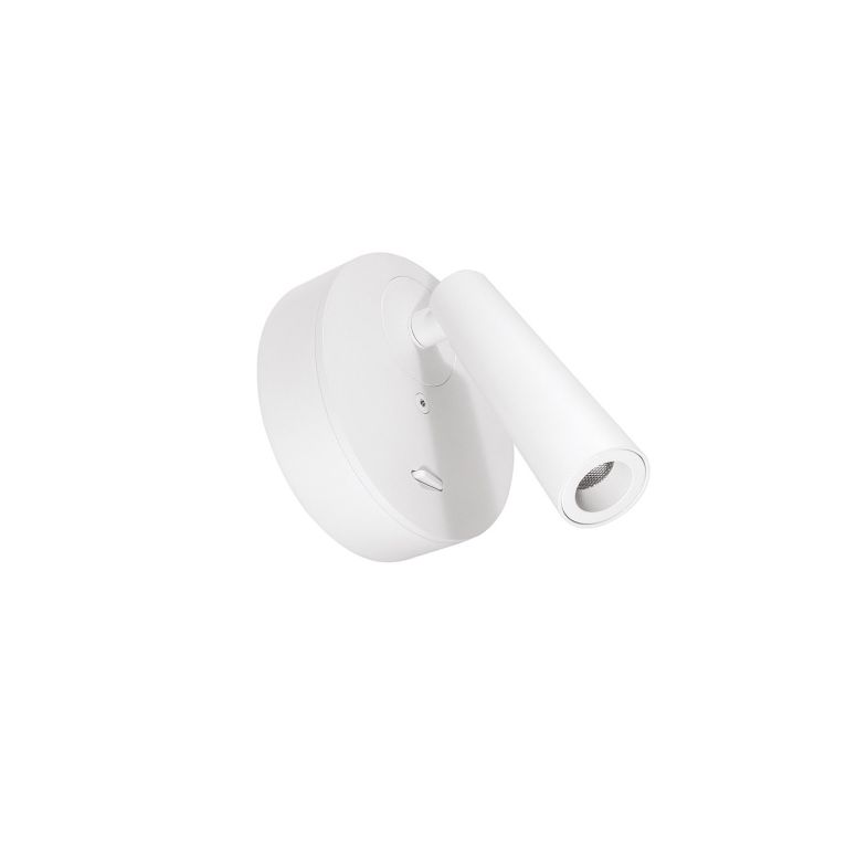 applique orientabile led 3w 3000k bianco gealuce ip20