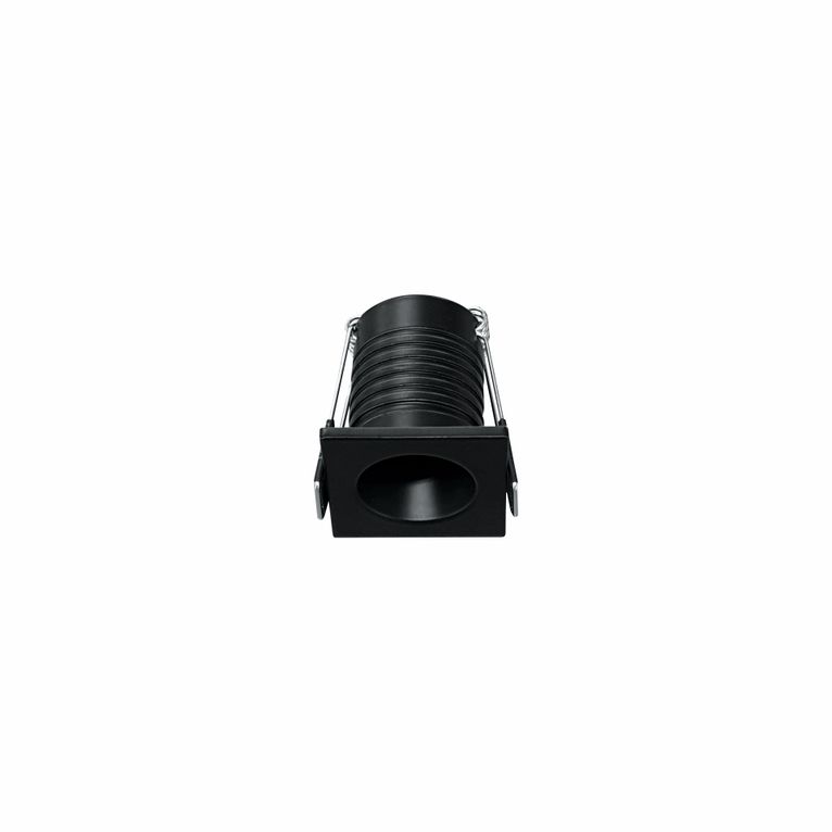faretto da incasso pulsar c 3.5w luce calda 2700k beneito faure nero ip65 4454