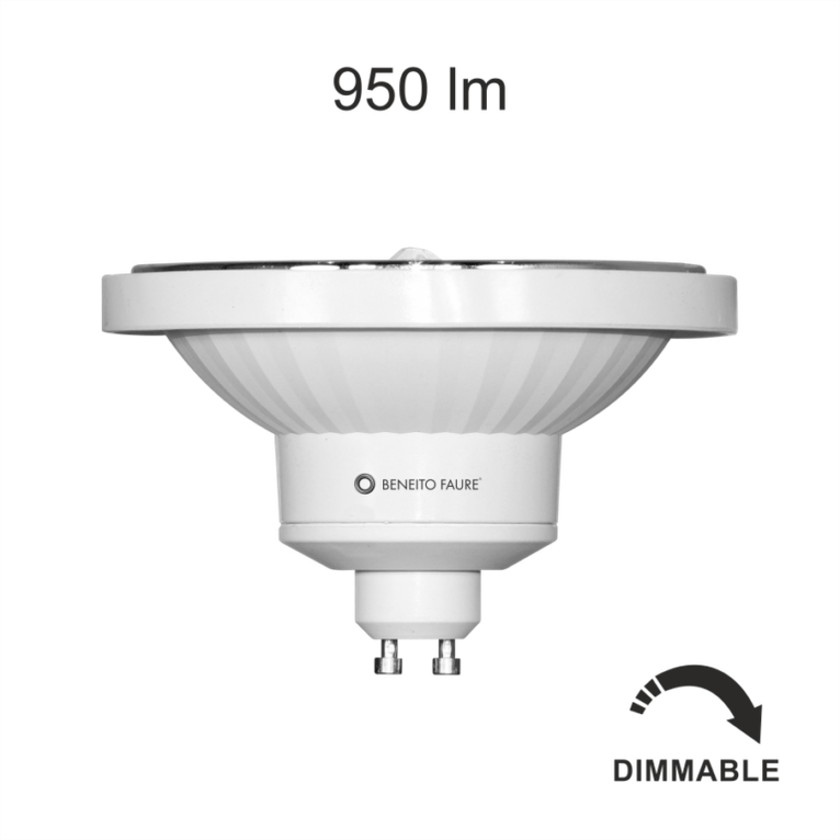 lampadina led lynk ar111 gu10 13w 4000k dimmerabile 3466