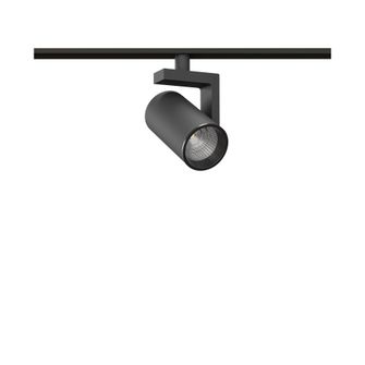 Faretto LED per binario magnetico 8W 48V DALI 2700-4000K nero IP20 V-Round BENEITO FAURE  5038