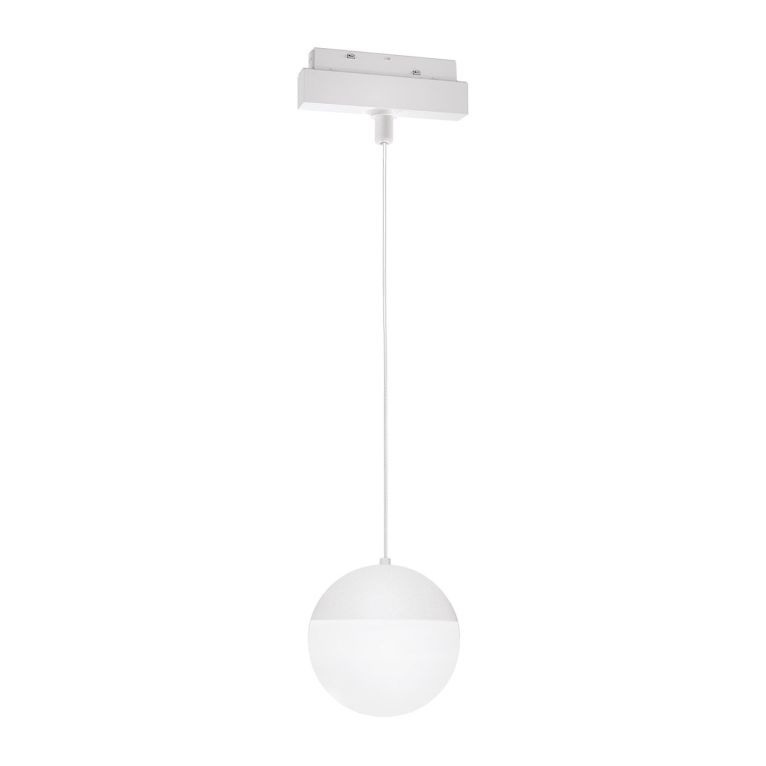 lampadario led 8w 48v 3000k sfera colore bianco gealuce ip20