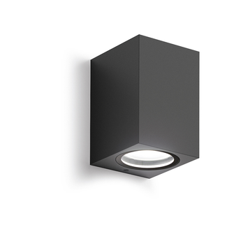 Applique SHIN-M GU10 GEALED antracite IP44 piccolo