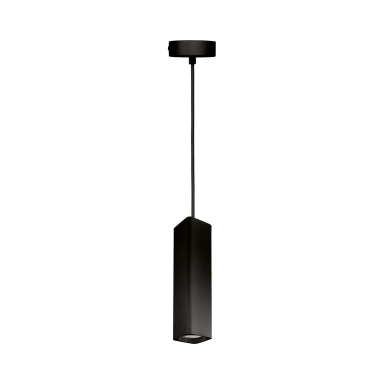 lampadario gu10 max 35w nero ip20 gealuce