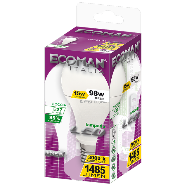 lampadina-led-goccia-e27-15w-luce-calda-3000k-ecoman-vetro-ghiaccio