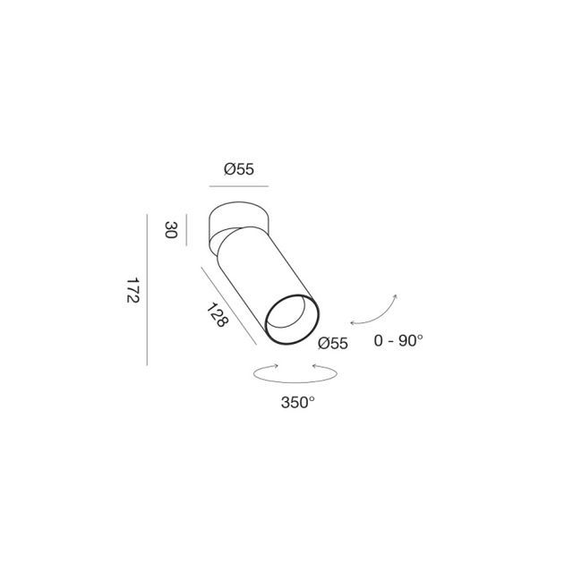 faretto-led-orientabile-12w-3000k-bianco-ip20-gealuce