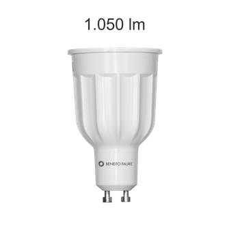 Lampadina LED POWER GU10 10W luce naturale 840 Beneito Faure