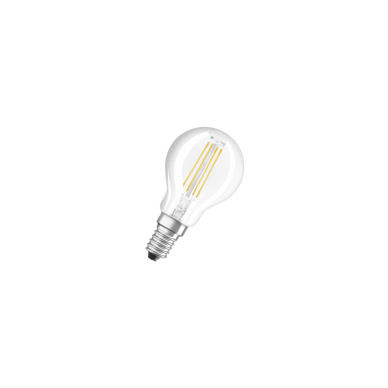 lampadina led parathom classic p e14 4w luce calda 827 ledvance osram chiara