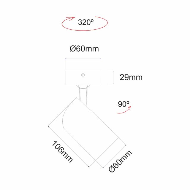 faretto-con-base-picolo-gu10-beneito-faure-bianco