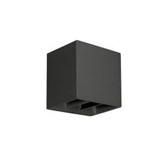 Applique LED 10W CCT Gealuce quadrato grigio IP65