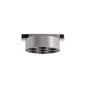 faretto led 8w 48v. 3000k ip20 gealuce colore nickel