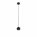 lampadario bora suspension 8.5w luce calda 3000k beneito faure nero superficie