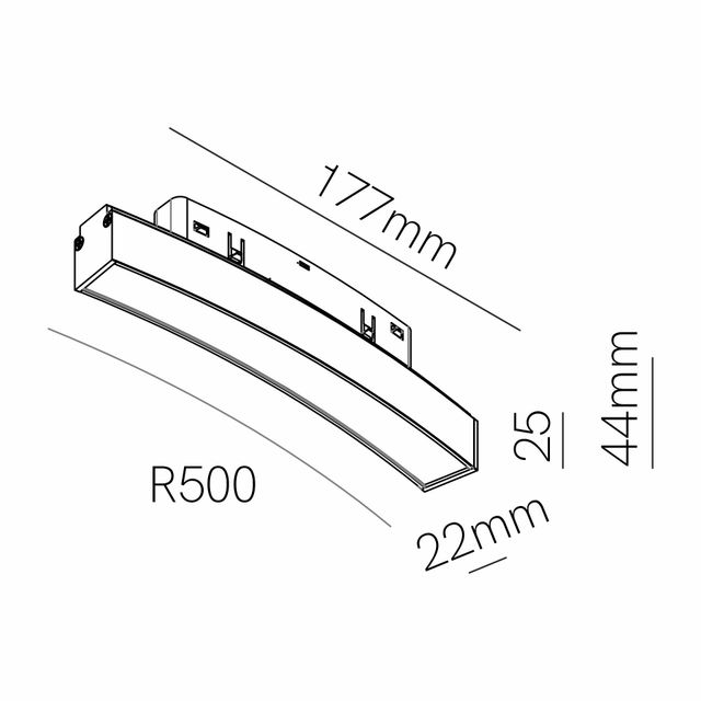 faretto-led-per-binario-magnetico-8w-48v-3000k-bianco-ip20-curve-line-beneito-faure