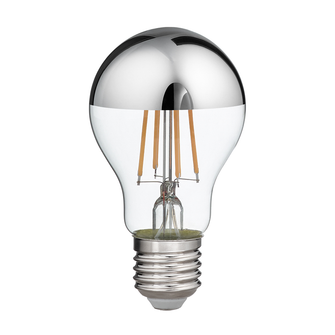 Lampadina LED GLA300A E27 8W luce calda 2700K GEALED argento