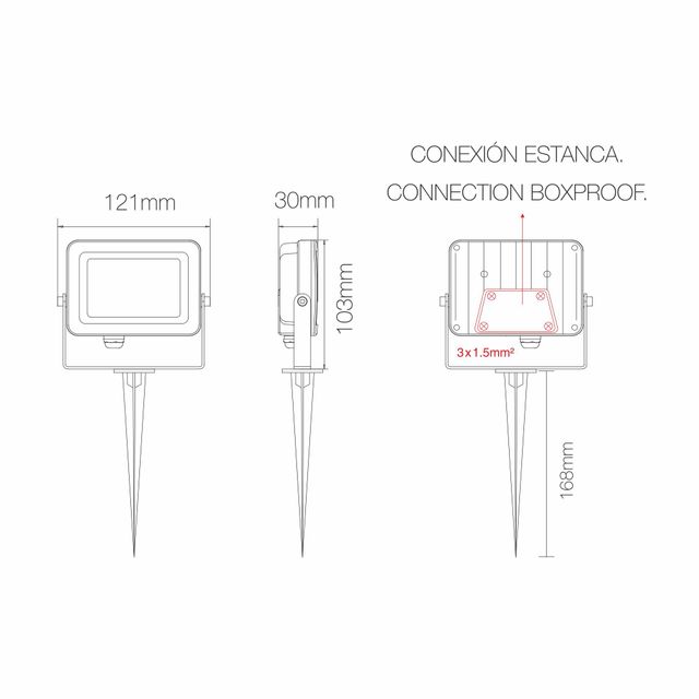 proiettore-sky-10w-luce-verde-beneito-faure-corten-con-picchetto-ip65-ik08