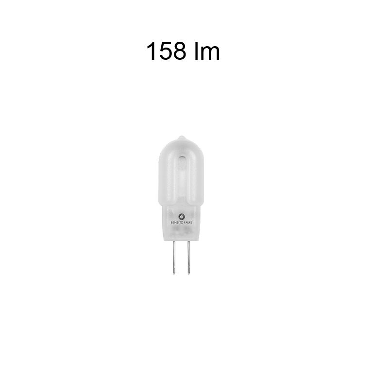 lampadina led uniform-line g4 1.3w luce fredda 850 beneito faure