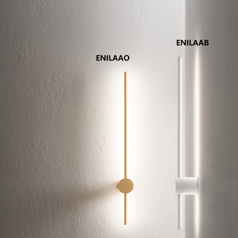 Lampada da parete ENILA luce calda GEA LUCE colore oro