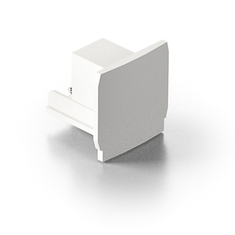 Accessorio tappo GBIT01 per binario GBIN01 GEALED bianco