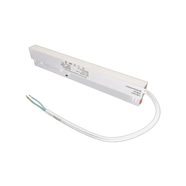 alimentatore 200w ad incastro magnetico per binari 48v. bianco gealuce