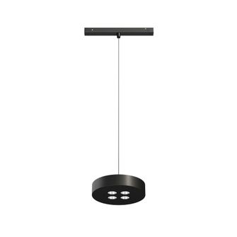 Sospensione LED per binario magnetico 12W 48V DALI 2700-4000K nero IP20 BENEITO FAURE 5186