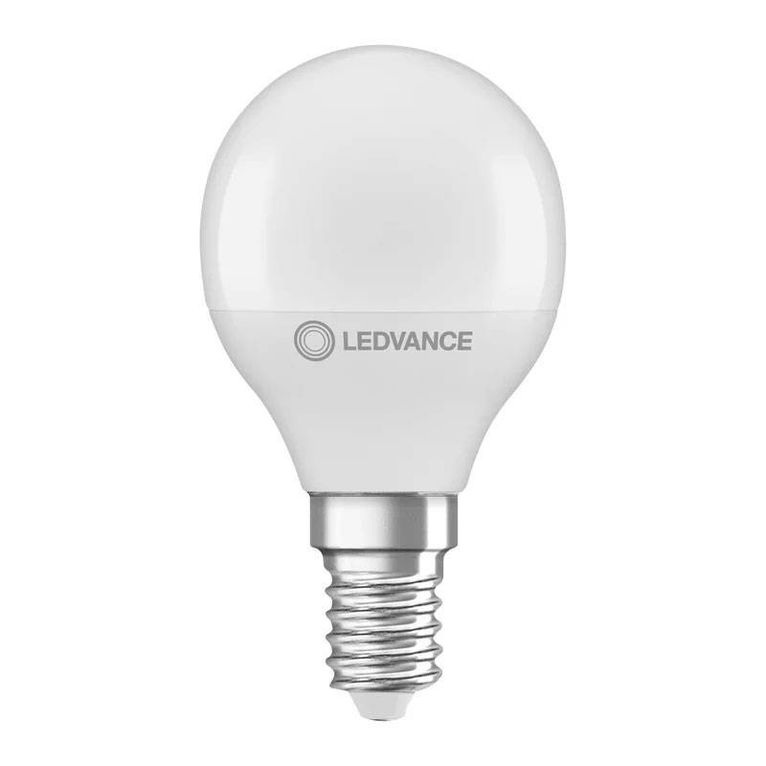 lampadina led value classic p e14 5.7w luce calda 827 ledvance osram