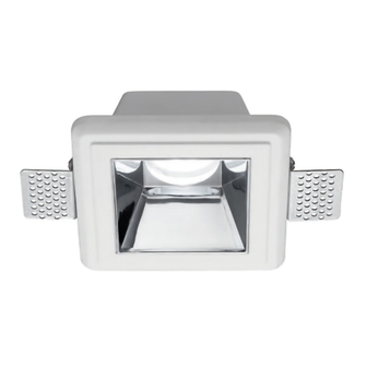 Faretto ASTRA GU10 GEALED quadrato cromo ad incasso