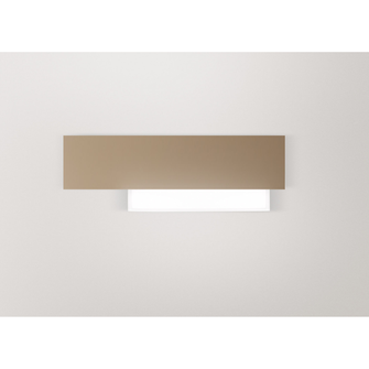 Applique DOHA 15W luce calda 3000K GEALUCE piccolo tortora