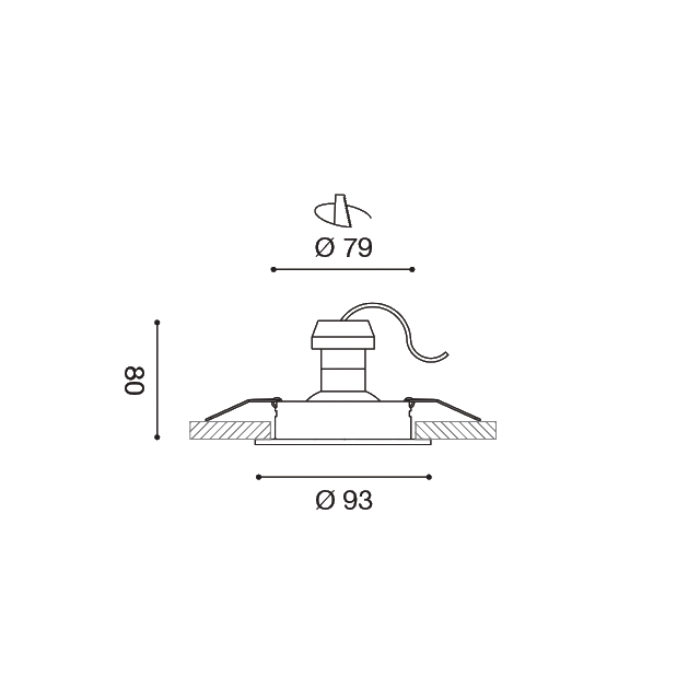 faretto-zenit-gu10-gealed-tondo-nero-ad-incasso-orientabile