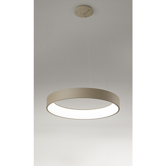 Lampadario BAND DIODI 90W luce calda 3200K AFFRALUX sabbia grande