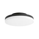 plafoniera led 24w cct gealuce rotondo grigio 250mm ip65