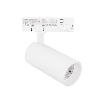 Proiettore orientabile 40W a binario trifase. 4000K bianco GEALUCE