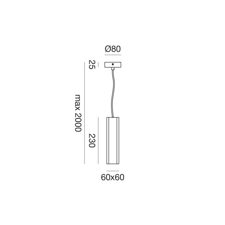 lampadario gu10 max 35w nero ip20 gealuce